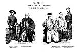 Planche 122b Fin du XIXe Siecle (1880) - Chinois de Malaisie - Late 19Th Century (1880) - Chinese in Malaysia.jpg